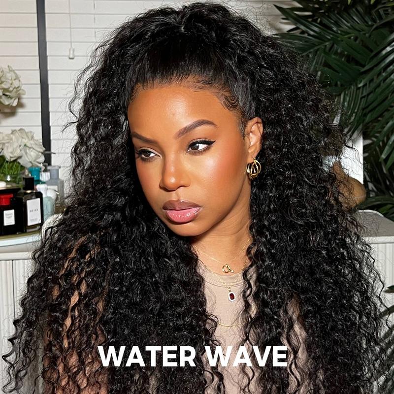 Sale Happening Now:83% OFF🔥Pre-Cut Lace Kinky Straight 360 Full Lace Frontal Glueless Wig With Invisi Drawstring Pre Plucked Human Hair Wig