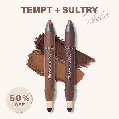 Last 3-Hour Discount Sale🔥Perfect Color Duo-Shadow Liner 2-in-1 Eyeliner & Eyeshadow