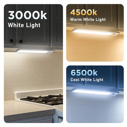 Final 3 Hours: 70%OFF  Motion-Sensor Under Cabinet Light: USB Rechargeable, Dimmable - Hands-Free Lighting for Kitchen, Closet, Stairs & More