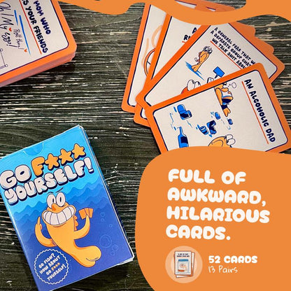 Final 3 Hours: 60% OFF🔥Adult Card Game - Hilarious Party Game for 3-10 Players - Quick Easy Setup