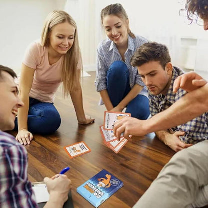 Final 3 Hours: 60% OFF🔥Adult Card Game - Hilarious Party Game for 3-10 Players - Quick Easy Setup