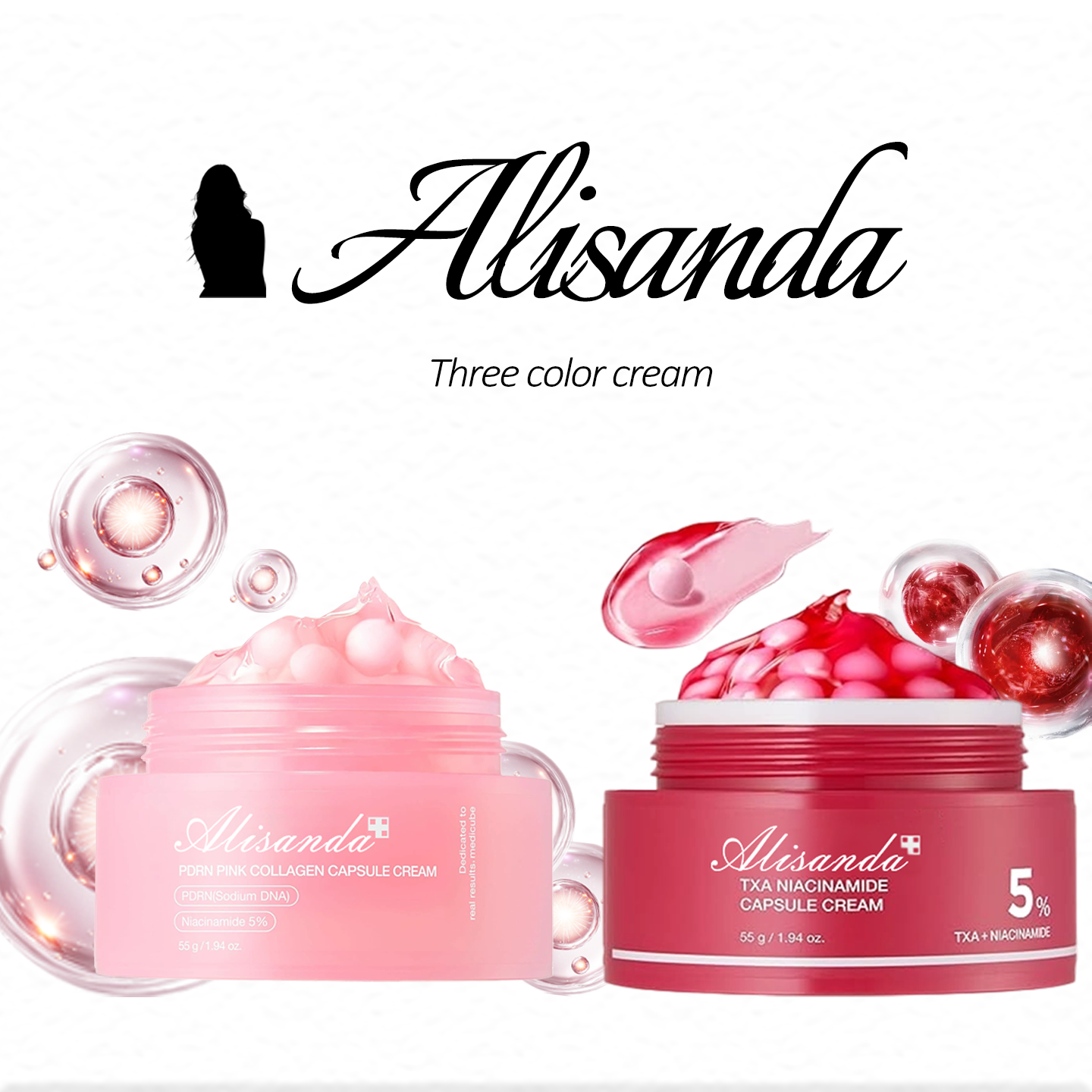 Final 3 Hours: 70%OFF🔥Mix & Match Boba Cream Set | Tiktok Viral Capsule Creams for Uneven Skin Tone, Glow Hydration, Korean Skincare, K-beauty