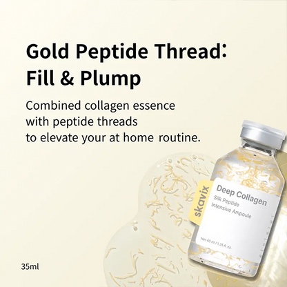 Silk Lifting Peptide Ampoule | Wrinkle Care | Face-Lift at Home serum with Peptides & Deep Collagen | Plumping, Smooth, Anti aging Korean Skincare