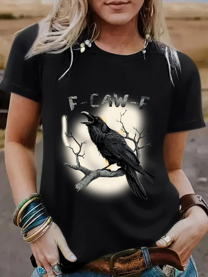 Cotton Unisex Funny F-Caw-F shirts, FCAWF T-Shirt Menswear Top shirts men Men's Crew Neck T-Shirt stylish graphic design unisex cotton t-shirt