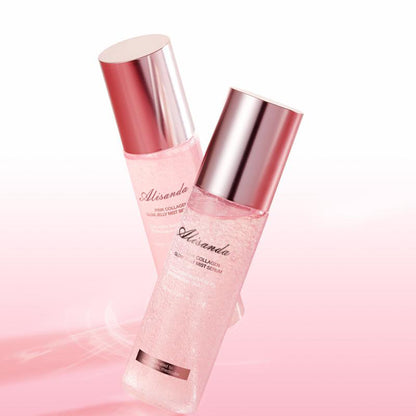 [NEW]  Pink & Gold Kojic Acid Jelly Mist Serum Duo | Pink Collagen Glow Jelly Mist Serum, Kojic Acid Turmeric Vita Jelly Mist Serum | On-the-go Dual Texture Mist Serum for Hydration, Radiance & Brightening | K-beauty, Korean Skincare