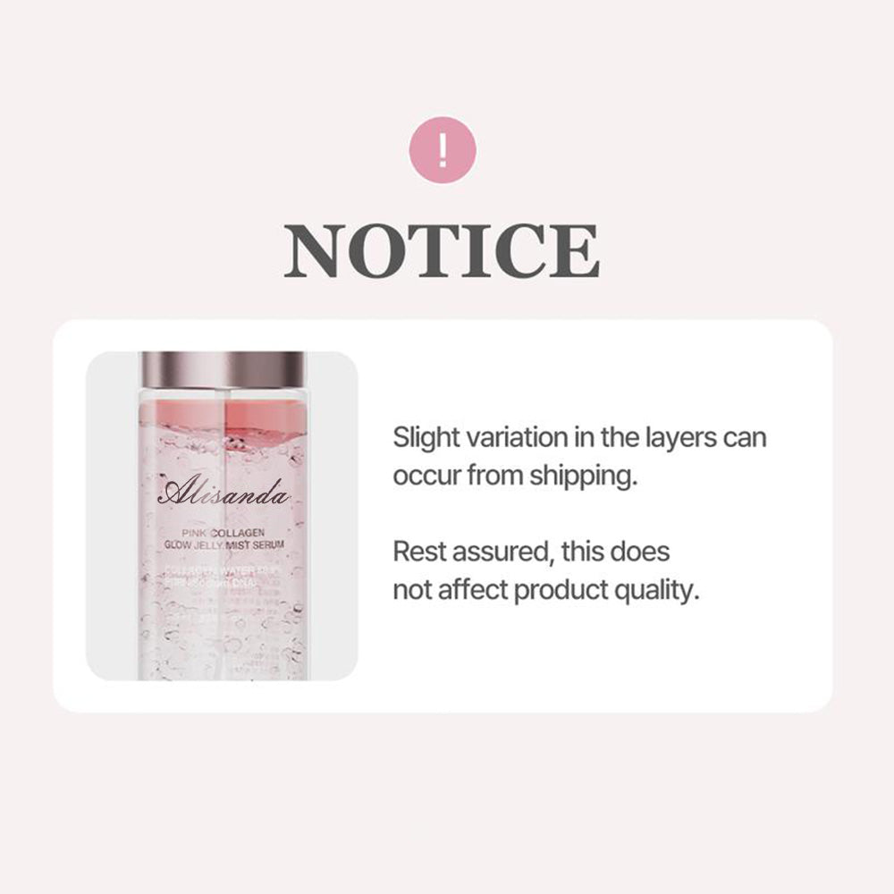 [NEW]  Pink & Gold Kojic Acid Jelly Mist Serum Duo | Pink Collagen Glow Jelly Mist Serum, Kojic Acid Turmeric Vita Jelly Mist Serum | On-the-go Dual Texture Mist Serum for Hydration, Radiance & Brightening | K-beauty, Korean Skincare