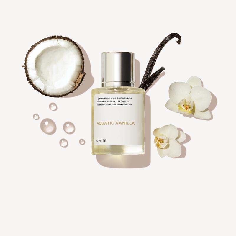 Perfume Collection | Ambery Saffron, Floral Marshmallow, Aquatic Vanilla, Ambery Vanilla & Summer Crush | 50ml  | Vegan Long Lasting Fragrance