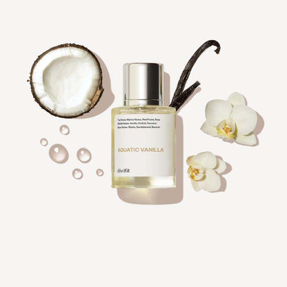 Perfume Collection | Ambery Saffron, Floral Marshmallow, Aquatic Vanilla, Ambery Vanilla & Summer Crush | 50ml  | Vegan Long Lasting Fragrance